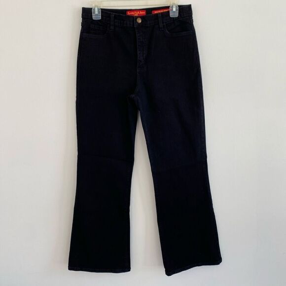 NYDJ Black Boot Tummy Tuck Jeans - Picture 1 of 5